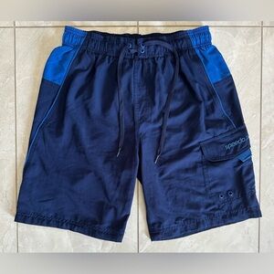 Speedo Marina Volley Swim Trunks - Navy / Blue, Small